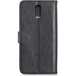 Black Book Case Flip with Strap For Nokia 2.3 TA-1211 Slim Fit Look
